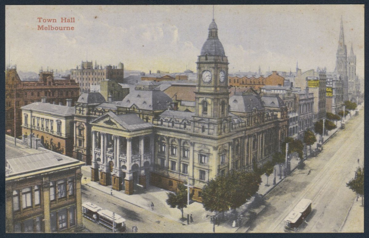 Town Hall Melbourne (1900s)