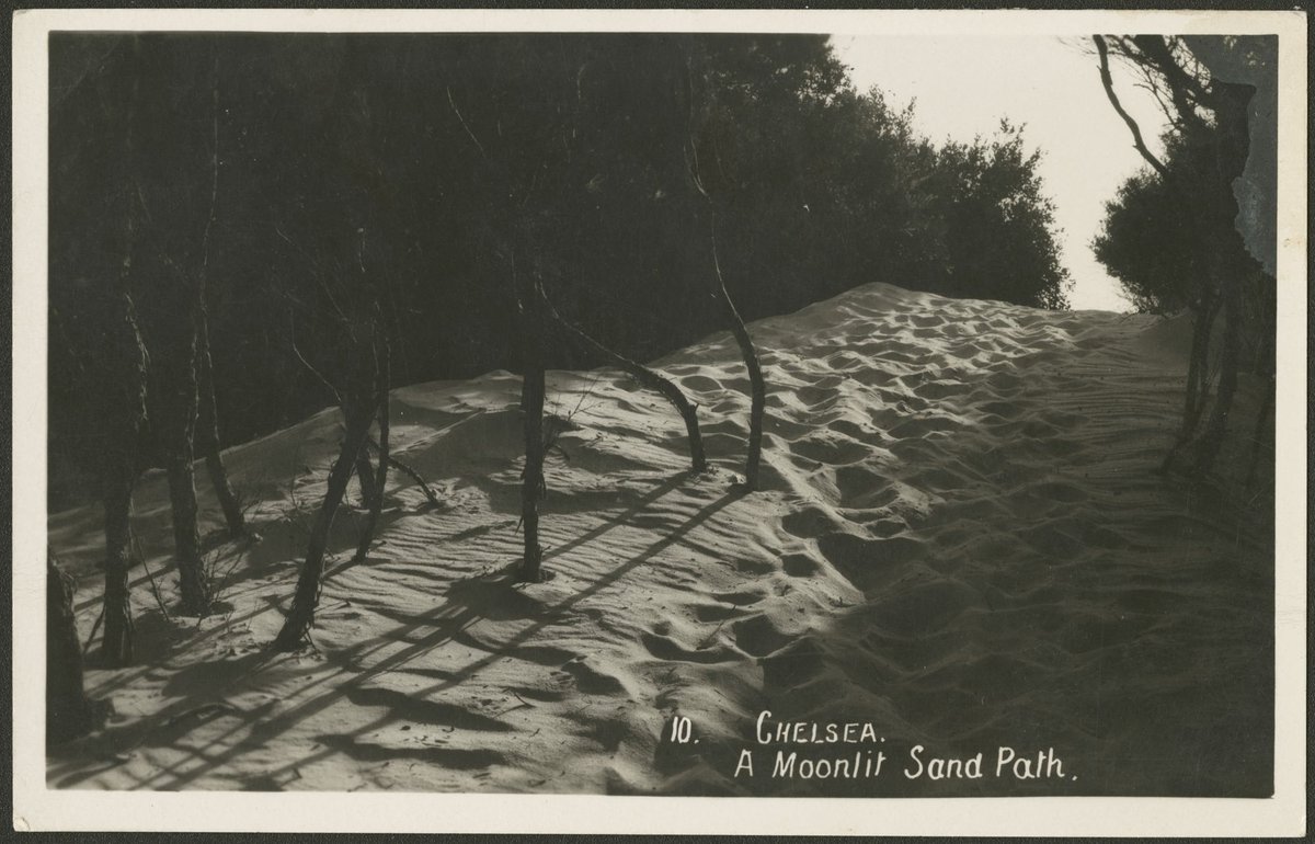 Chelsea. A Moonlit Sand Path. 10 (1918?)