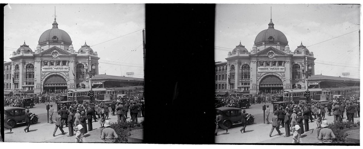 Flinders Street Station, Melbourne City (1926)