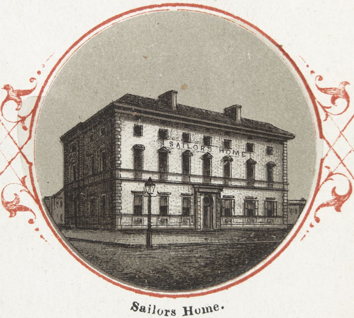 Sailors Home. [Melbourne], Melbourne City (1866–70)