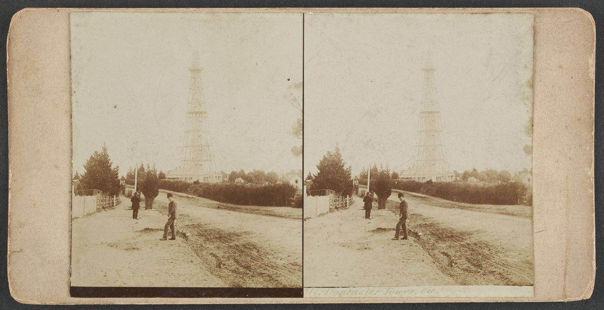 Doncaster Tower, Vic (1855–1910)