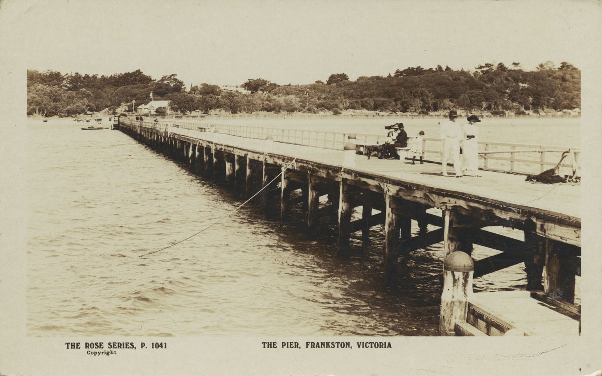 THE PIER, FRANKSTON, VICTORIA (c. 1919)