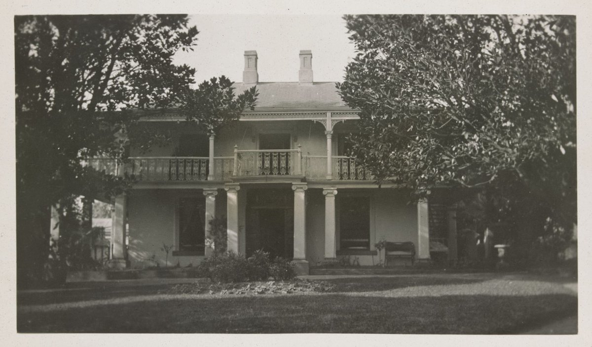 Uxbridge House, home of the Hon. William Bates, Nicholson St., Fitzroy (1934)