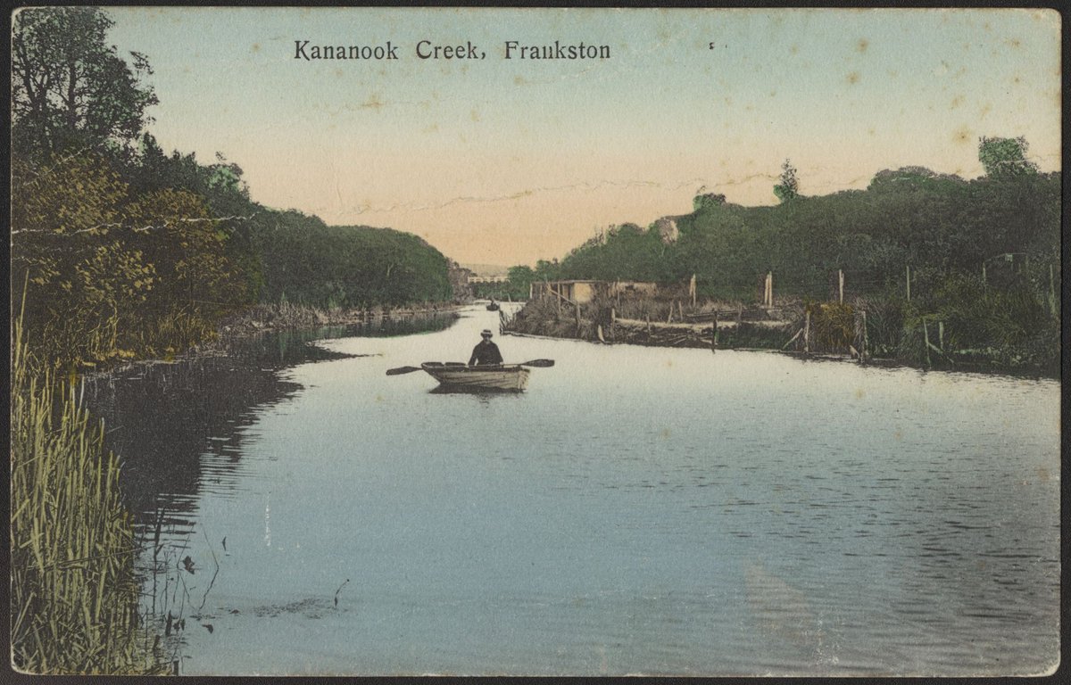 Kananook Creek, Frankston (c. 1908)