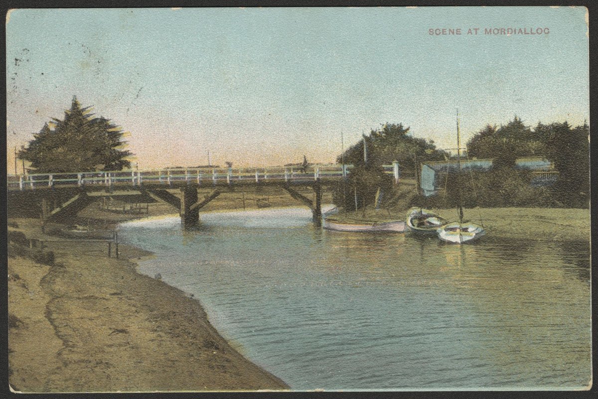 SCENE AT MORDIALLOC (c. 1906)