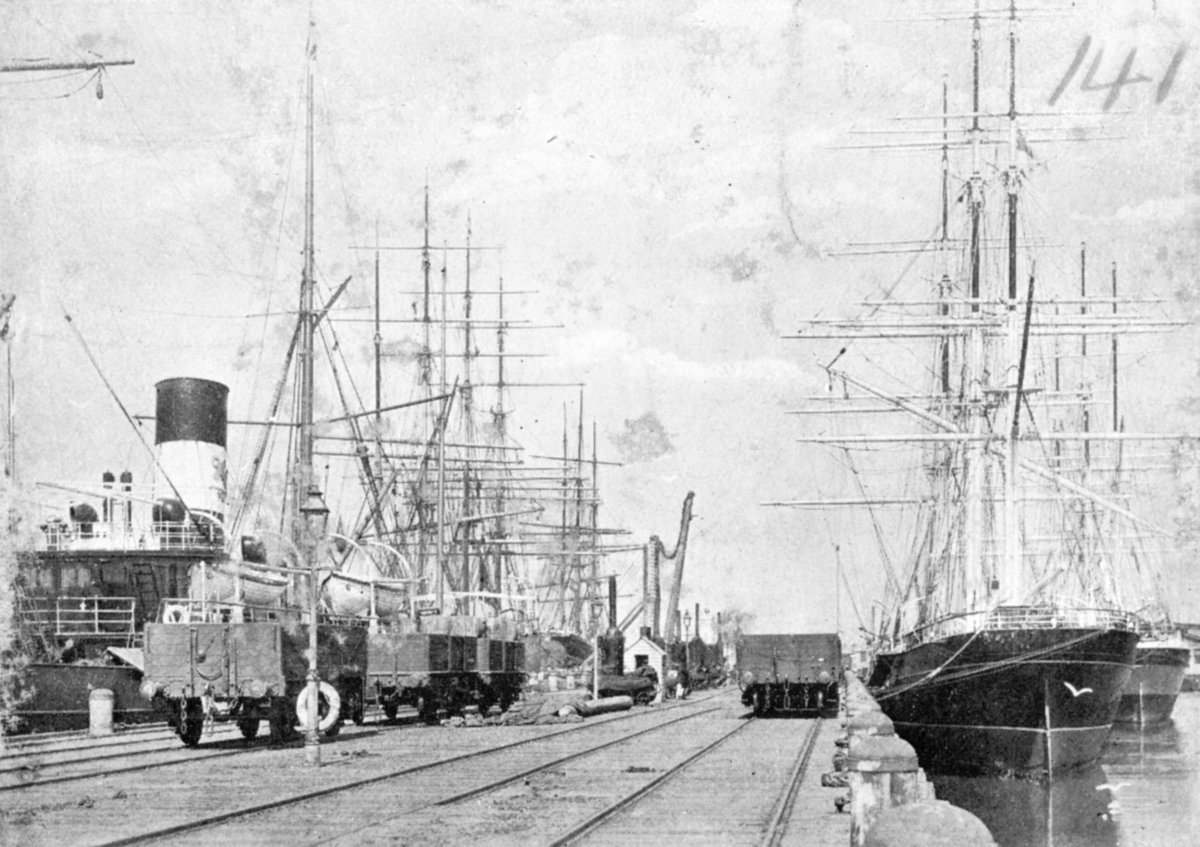 S.S. WARRIGAL. WILLIAMSTOWN PIER. 1900. SALAMIS, Port Melbourne (c. 1900)