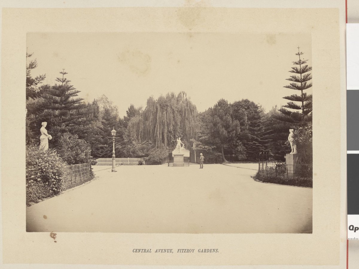 Central Avenue, Fitzroy Gardens, East Melbourne (1877)