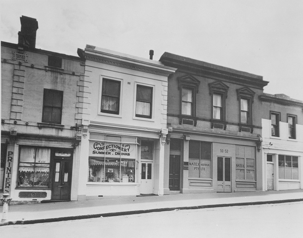 Lonsdale Street - north side, nos. 50-56, Melbourne City (1950)
