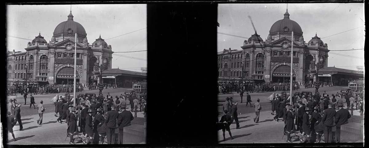Flinders Street Station, Melbourne City (1926)