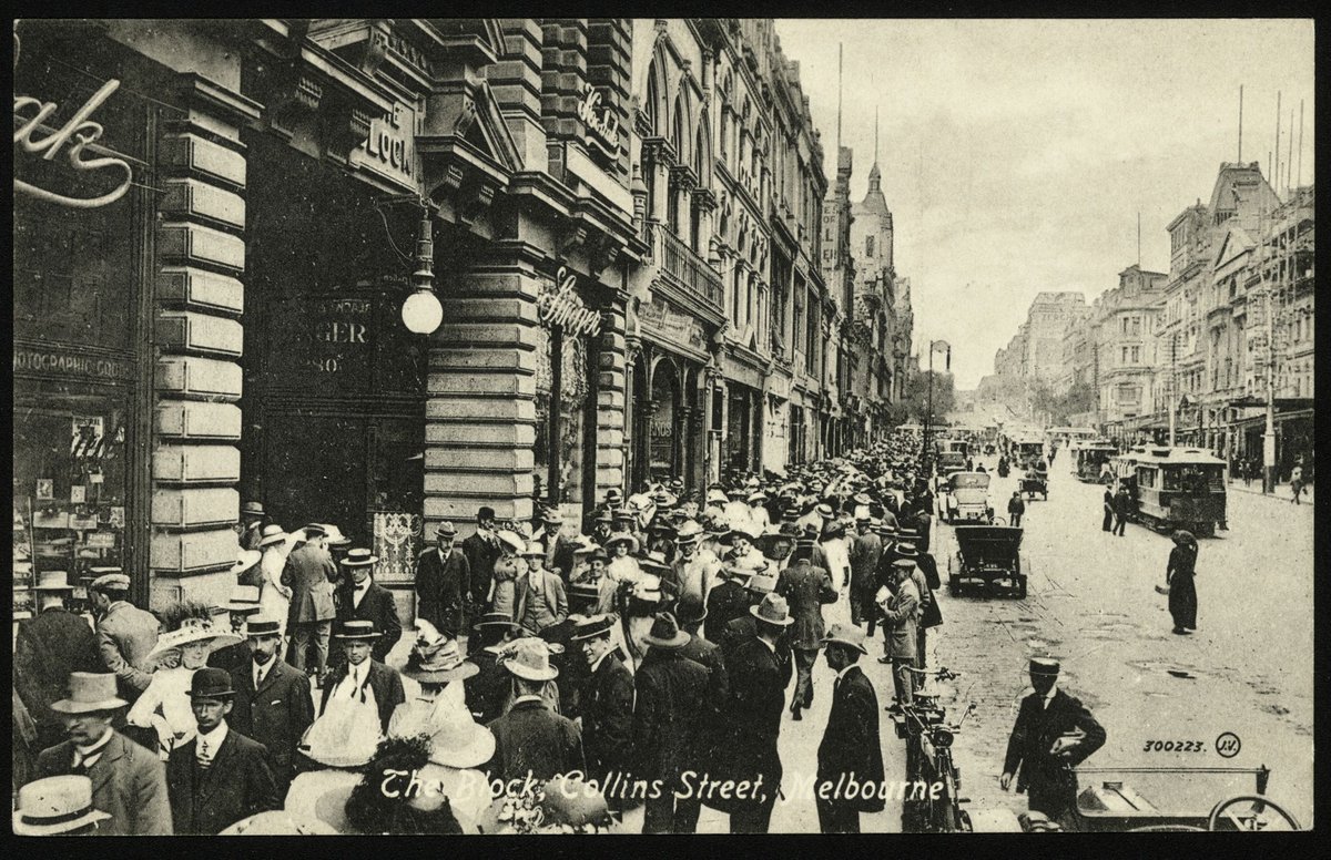 The Block, Collins Street, Melbourne, Melbourne City (c. 1911)