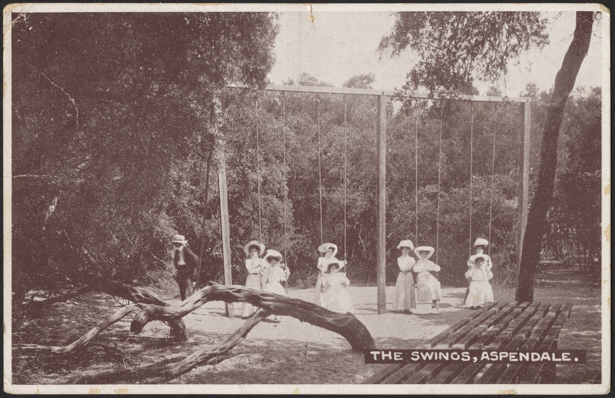 THE SWINGS, ASPENDALE (c. 1908)