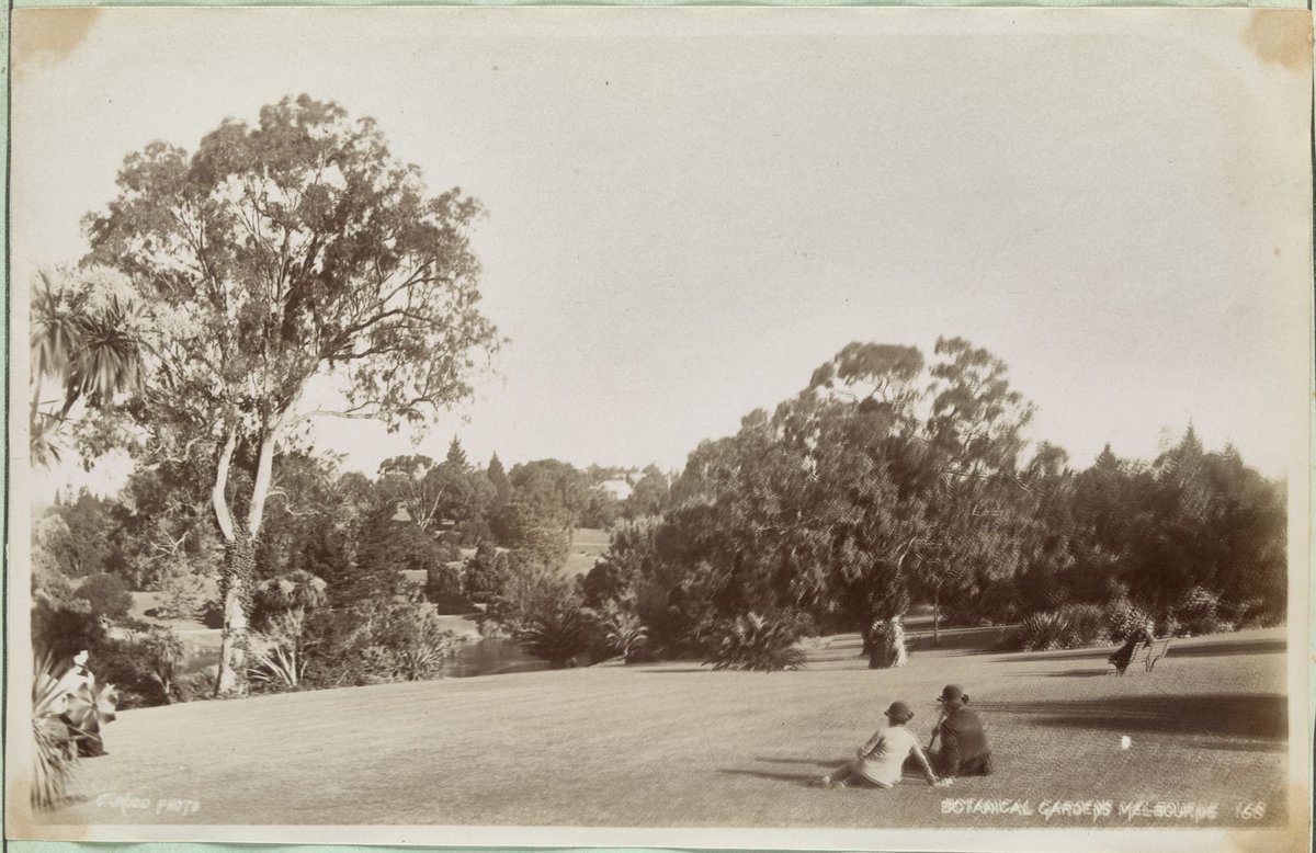 Botanical Gardens Melbourne, Melbourne City (1892–1900)