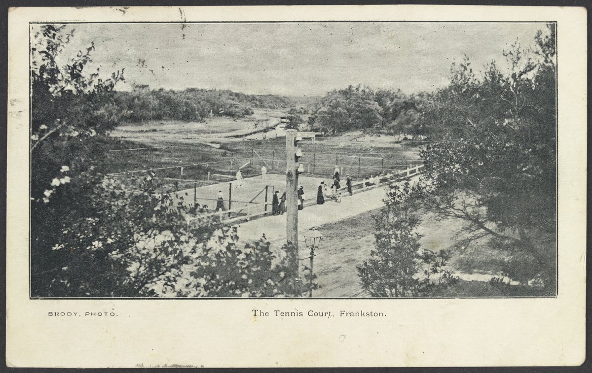 The Tennis Court, Frankston (c. 1906)