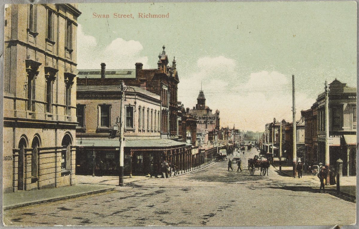 Swan Street, Richmond (c. 1907)