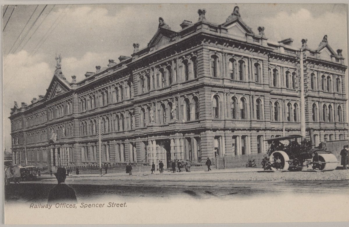 Railway Offices, Spencer Street, Melbourne City (1895–1915)