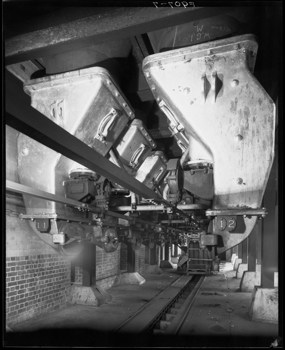 Interior view of factory operations, Colonial Gas Association, Box Hill (c. 1945)