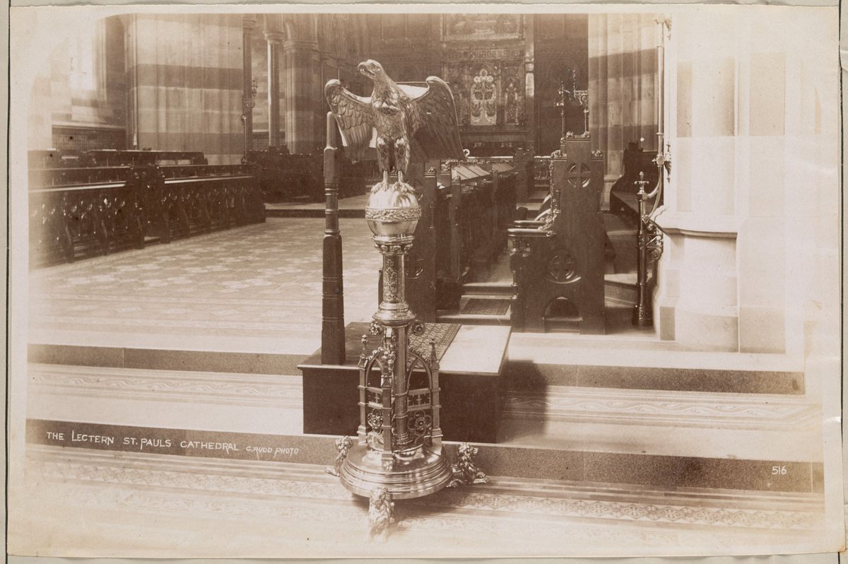The Lectern St Paul's Cathedral [Melbourne], Melbourne City (1892–1900)
