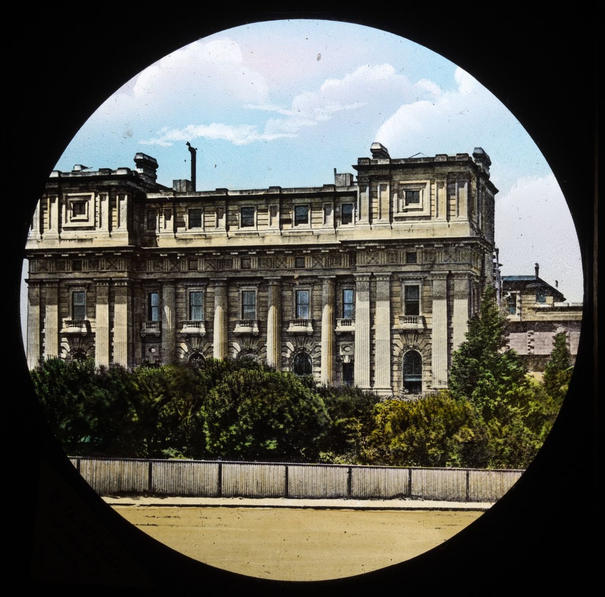 Legislative Assembly Melbourne [Parliamentary Library] (c. 1890)