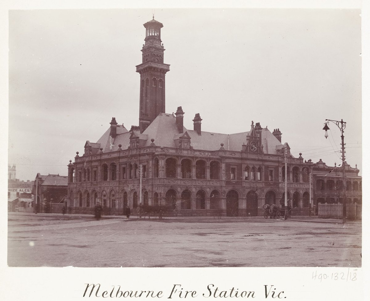 Melbourne Fire Station Vic (1890–1900)