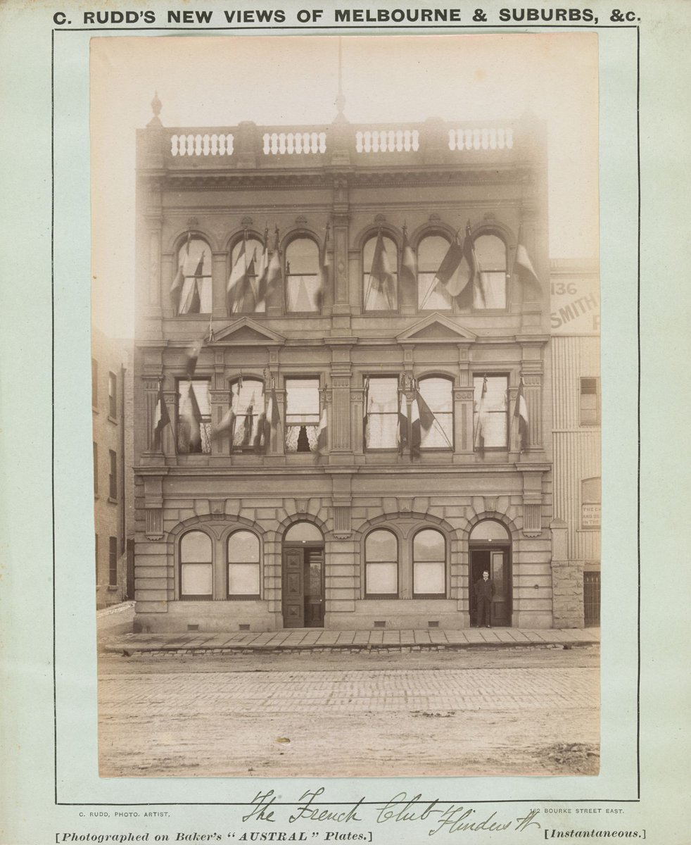 The French Club, Flinders St, Melbourne City (1886–87)