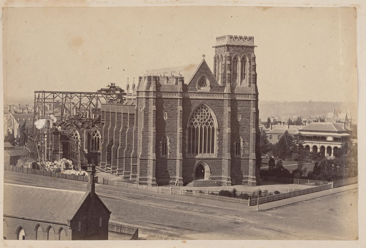 St Patricks Church Melborne [i.e. Melbourne] (1885–87)