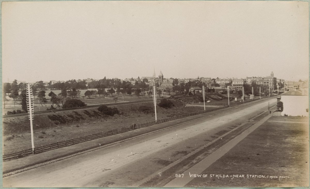 View of St Kilda near [the] station (1892–1900)