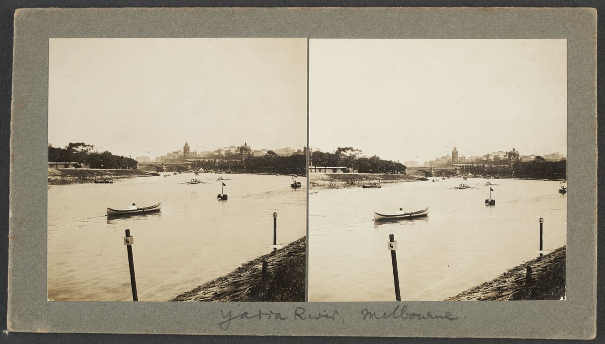 Yarra River, Melbourne (1925)
