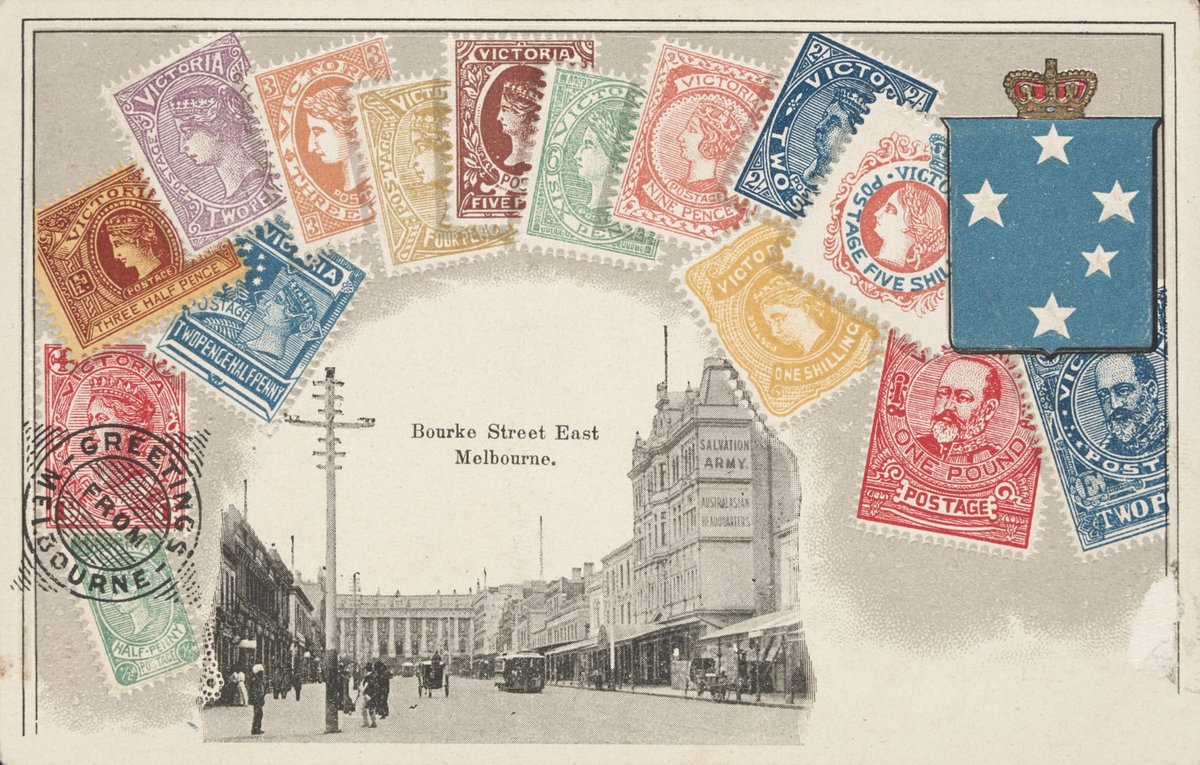 Bourke Street East Melbourne (c. 1906)