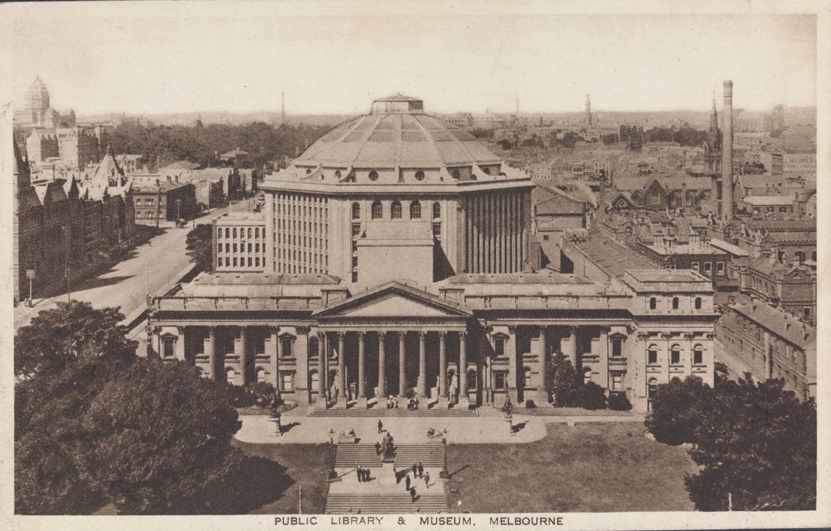 PUBLIC LIBRARY & MUSEUM, MELBOURNE, Melbourne City (c. 1931)