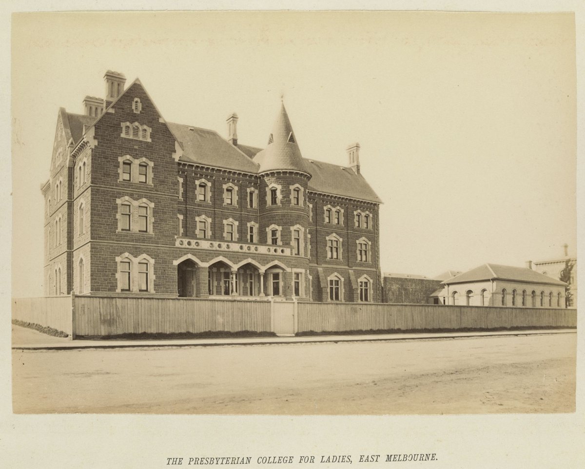 The Presbyterian College for Ladies, East Melbourne (1877)