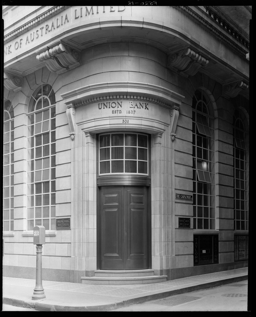 "Union Bank, cnr. Causeway Lane & Little Collins Street", Melbourne City (1938–40)