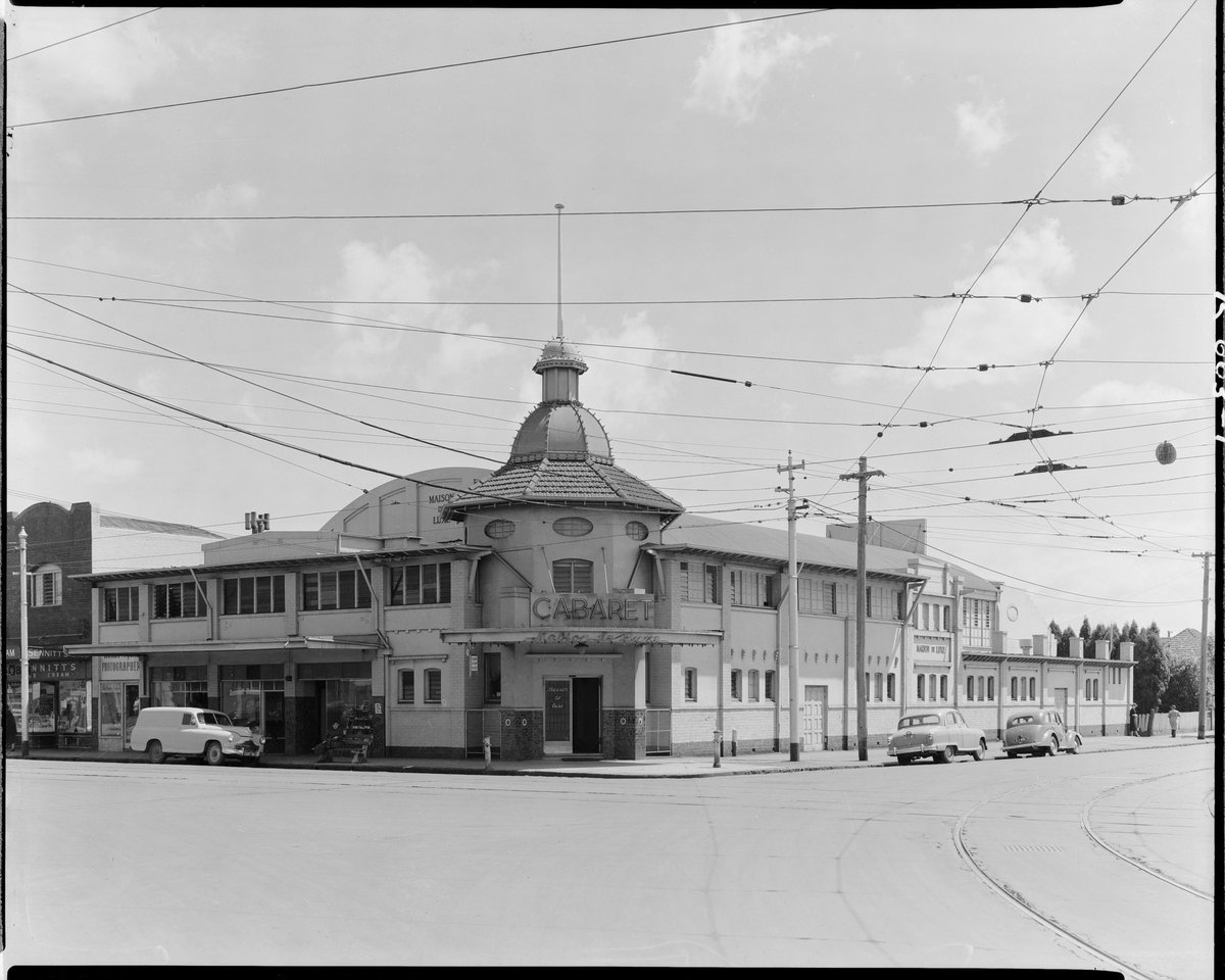 Maison de Luxe, corner of Glenhuntly Rd. and The Broadway, Elwood (1954)