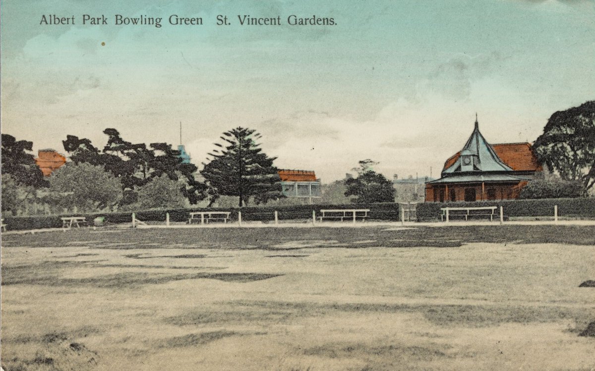Albert Park Bowling Green St. Vincent Gardens (c. 1908)