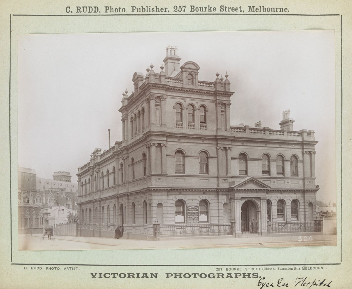 Eye & Ear Hospital [East Melbourne] (1892–1900)