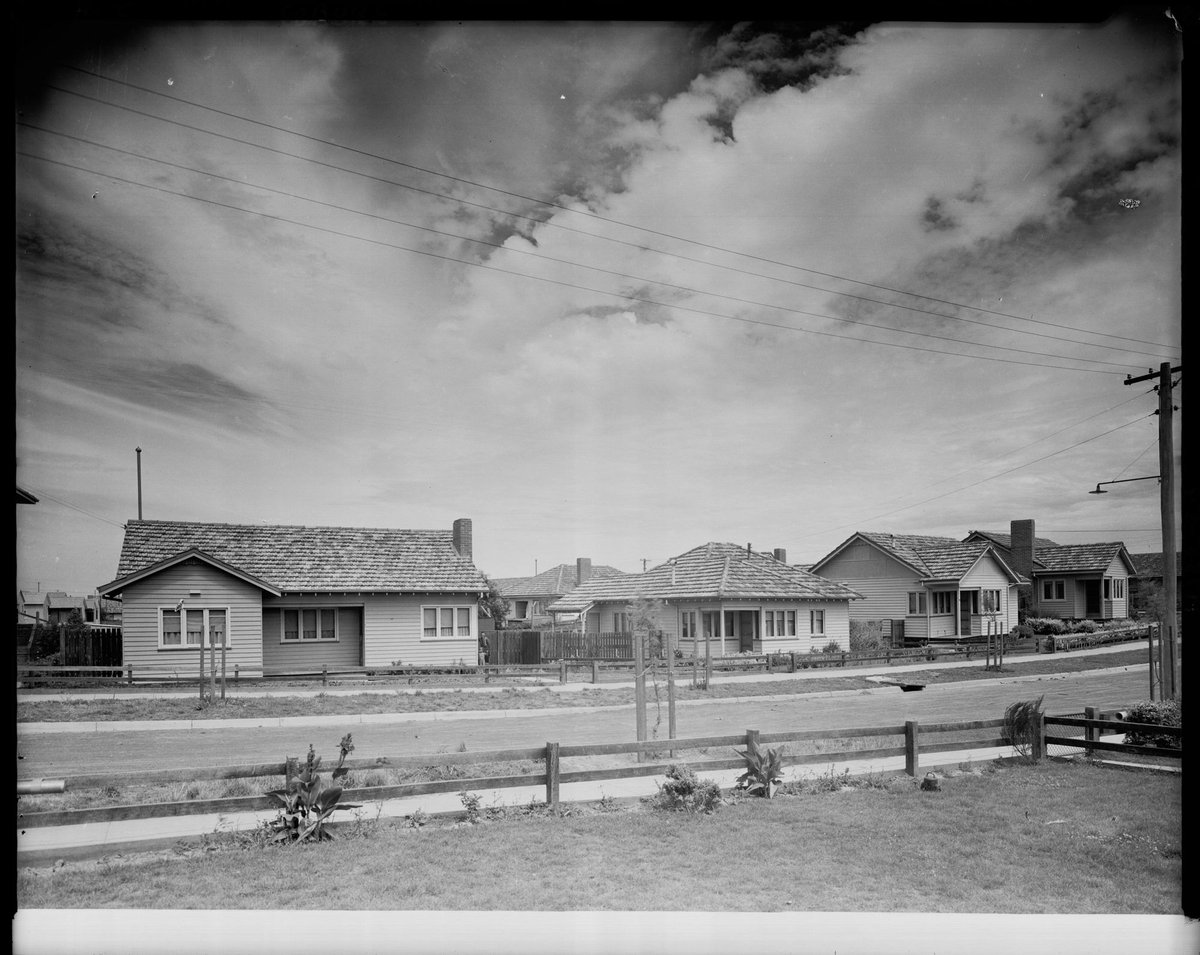Housing Commission of Victoria homes on the Coburg Estate (1948)
