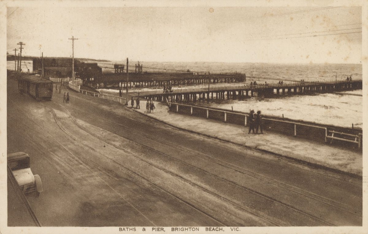 BATHS & PIER, BRIGHTON BEACH, VIC (1925?)