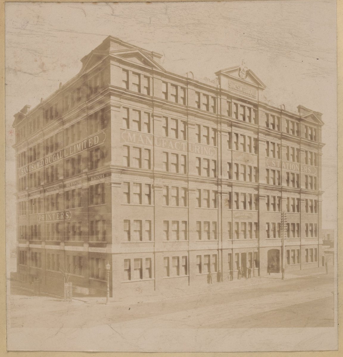 Factory Spencer Street, Melbourne City (1896)
