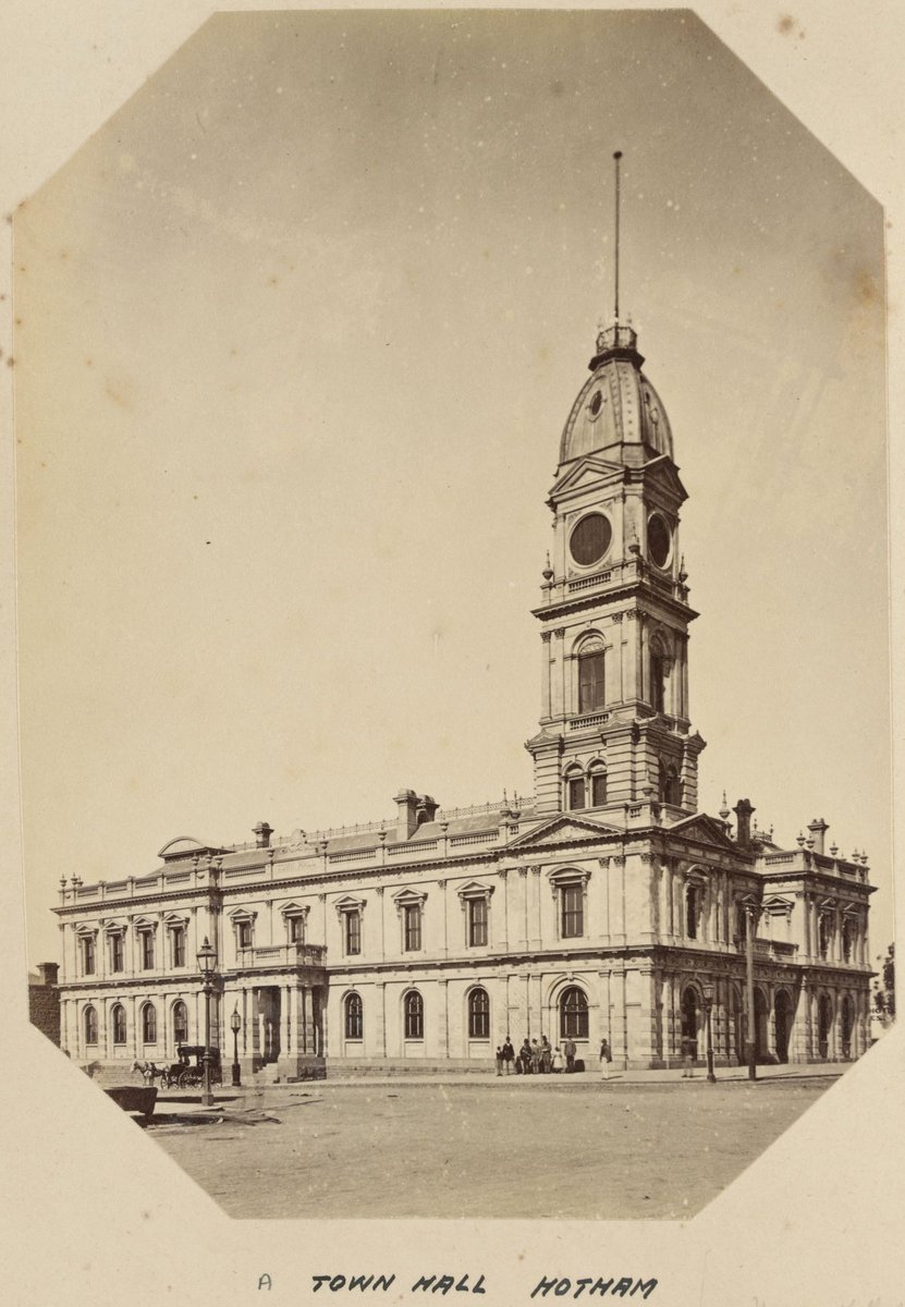 TOWN HALL HOTHAM [i.e., North Melbourne] (1873–82)