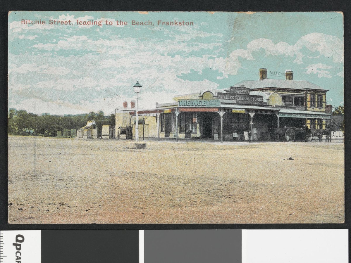 Ritchie Street, leading to the Beach, Frankston (c. 1912)