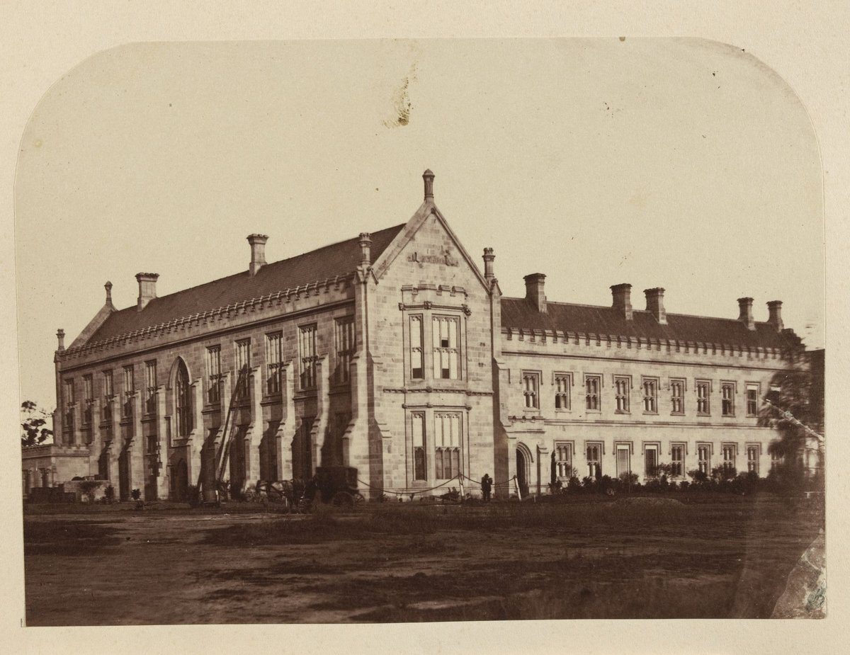 Melbourne University, Parkville (c. 1860)
