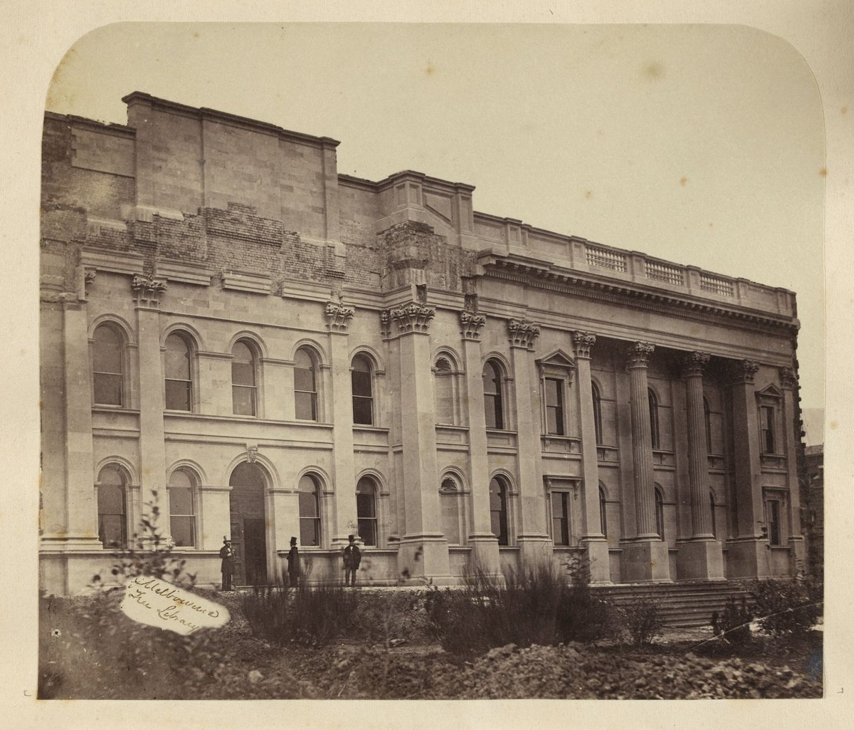 Melbourne Free Library (c. 1860)
