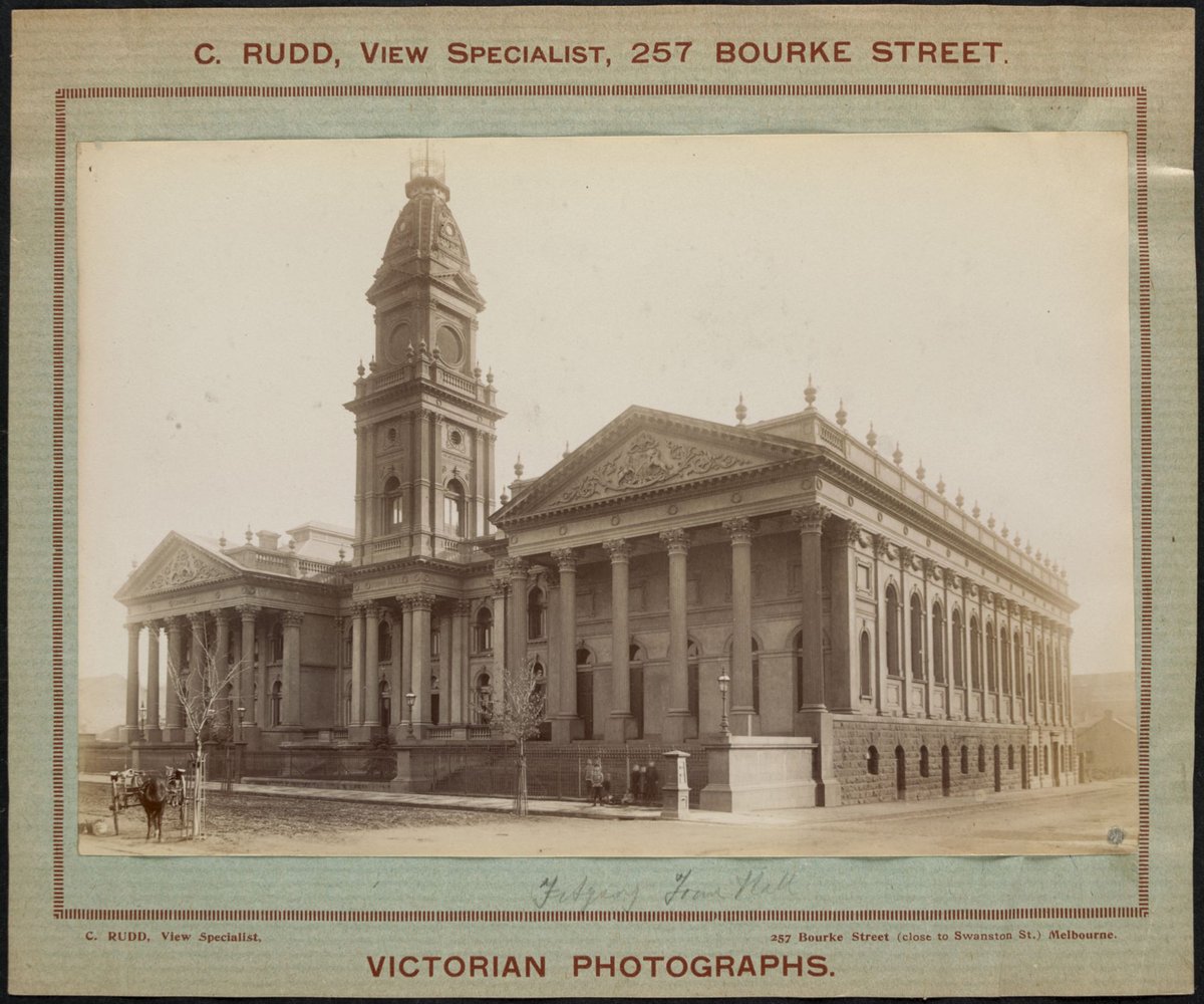 Fitzroy Town Hall (1892–1900)