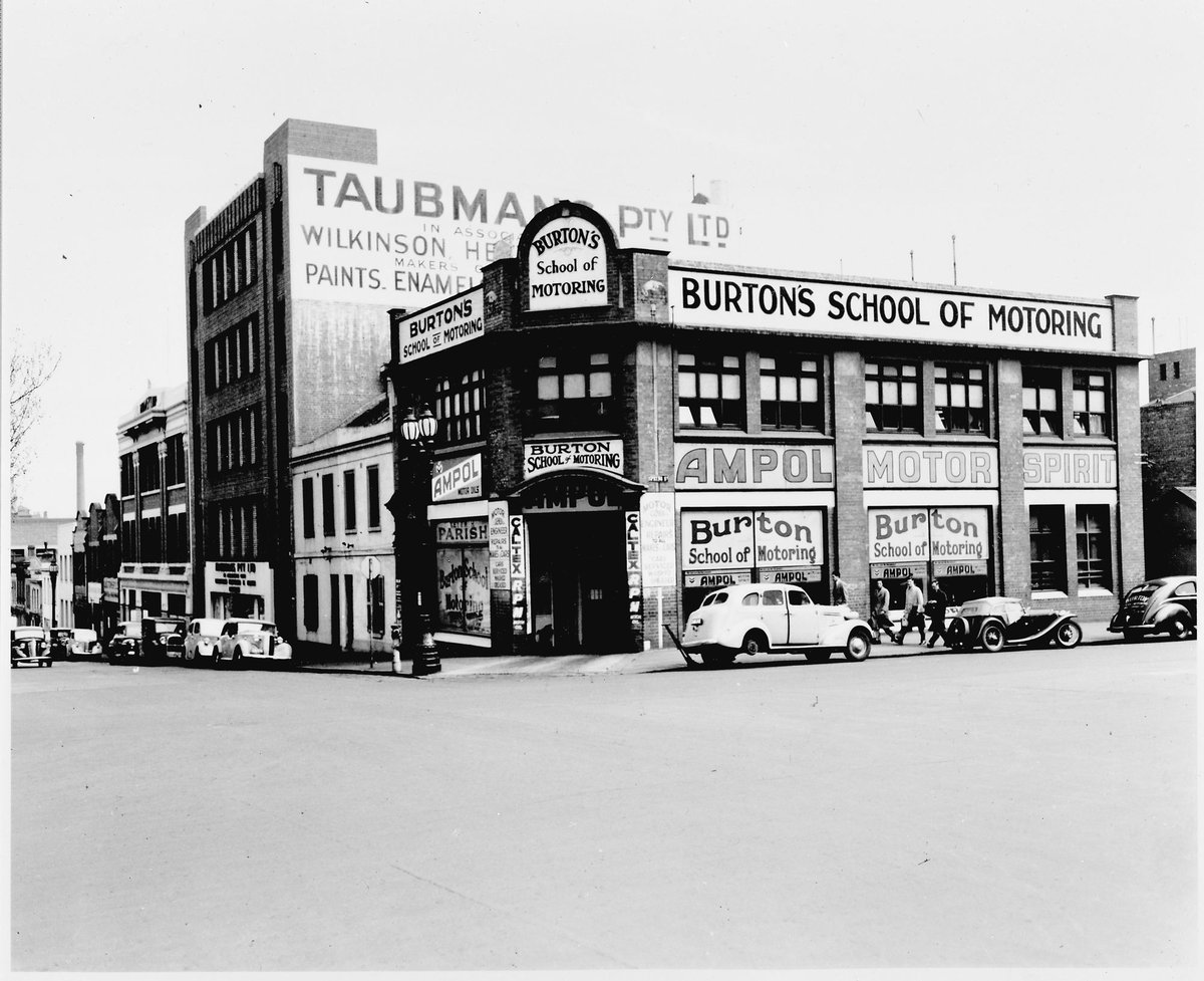 Lonsdale Street - north side, looking west from corner of Spring Street, Melbourne City (1950)