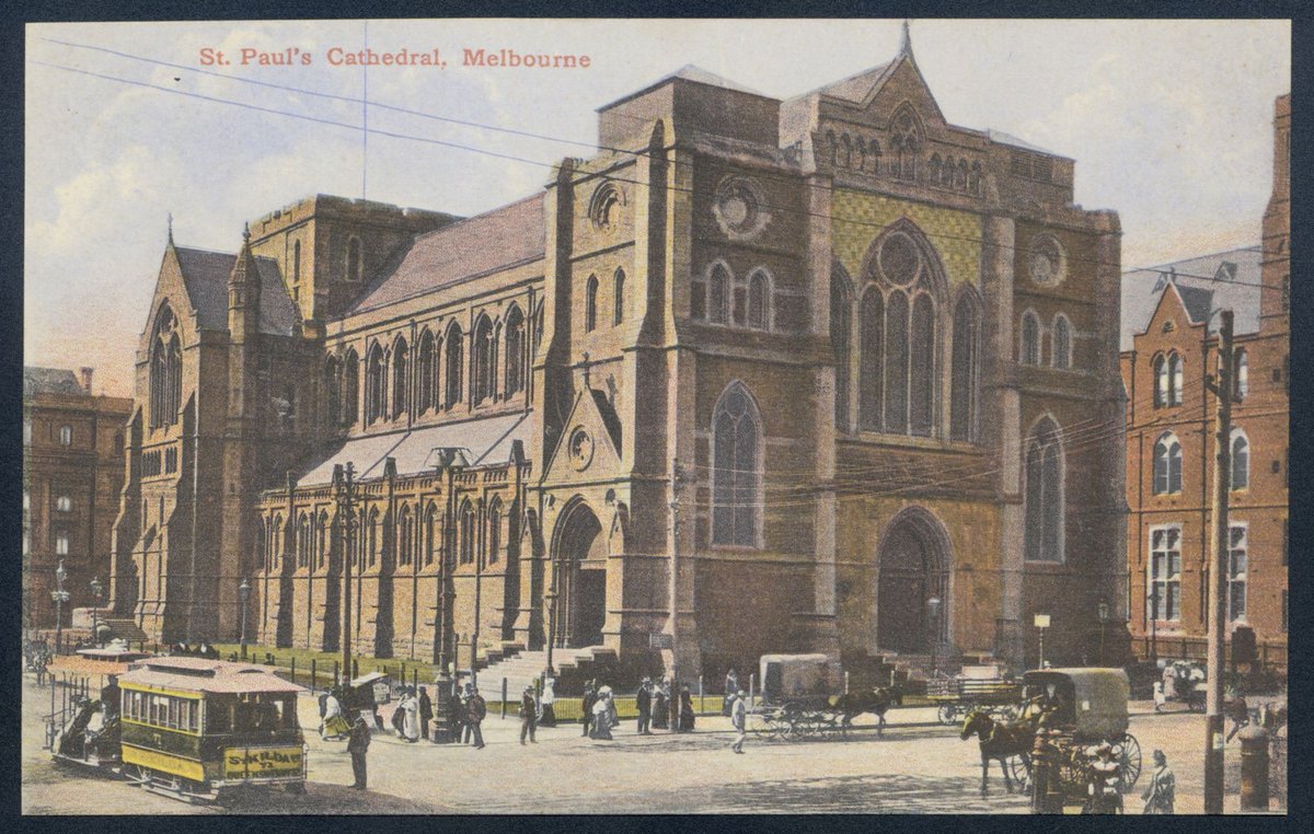 St. Paul's Cathedral, Melbourne, Melbourne City (1900s)