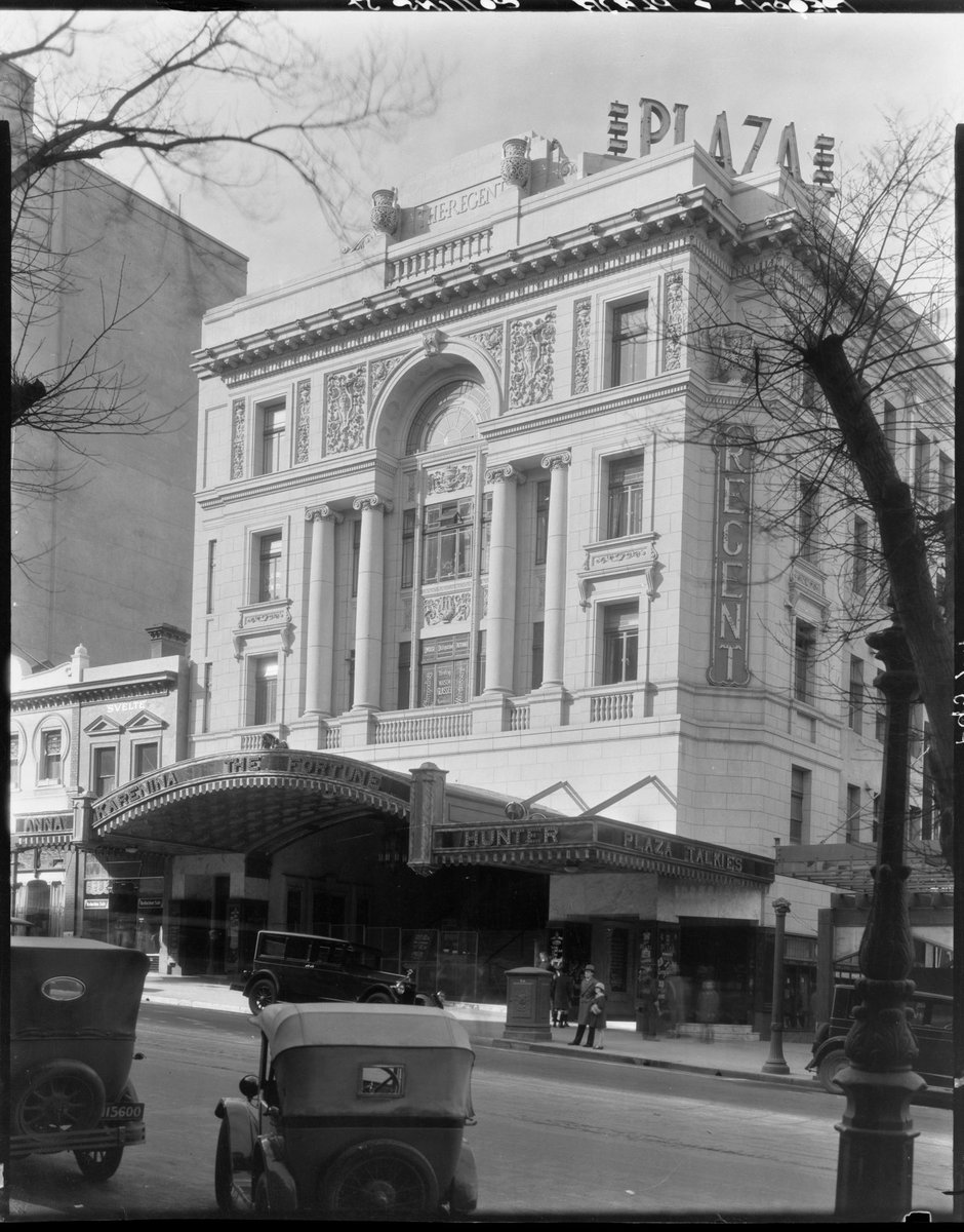 Regent Theatre Exterior, Collins Street, Melbourne, Melbourne City (1929)