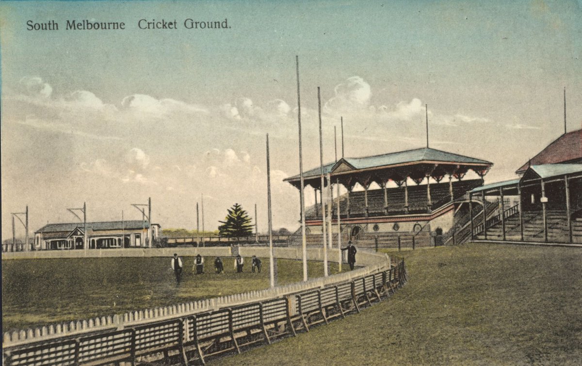 South Melbourne Cricket Ground, East Melbourne (c. 1908)