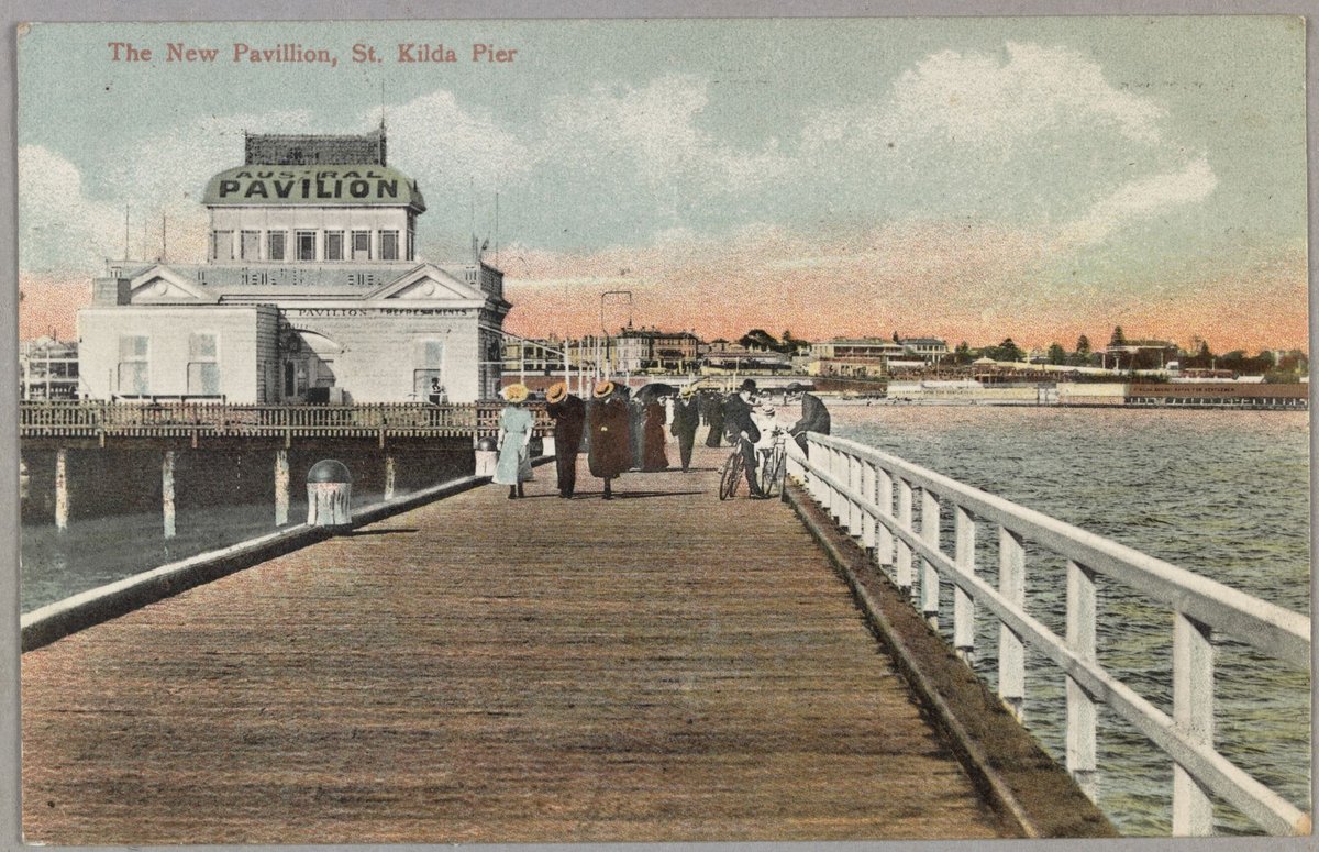 The New Pavillion, St. Kilda Pier, St Kilda (c. 1908)