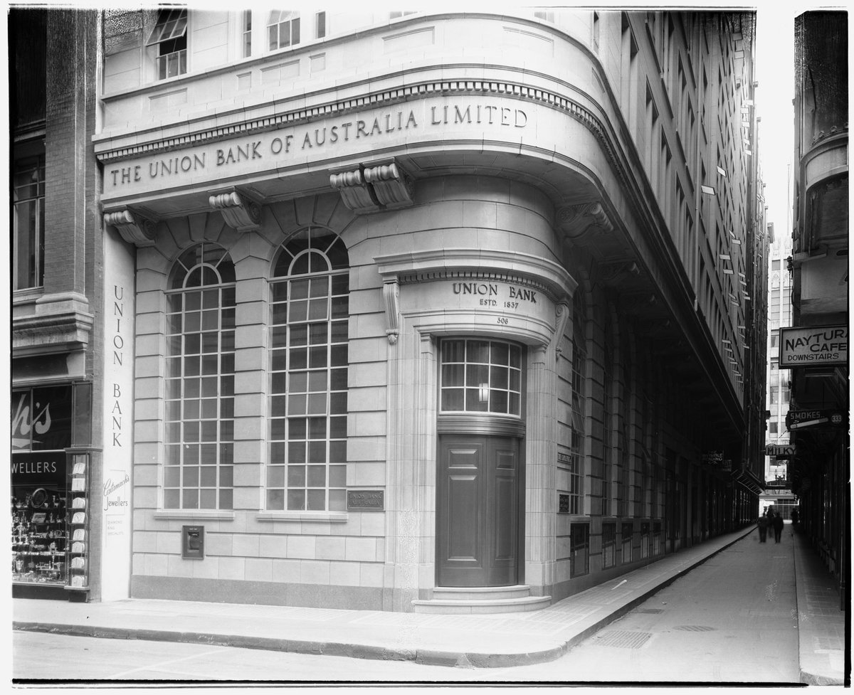 "Union Bank, cnr. Causeway Lane & Little Collins Street", Melbourne City (1938–40)
