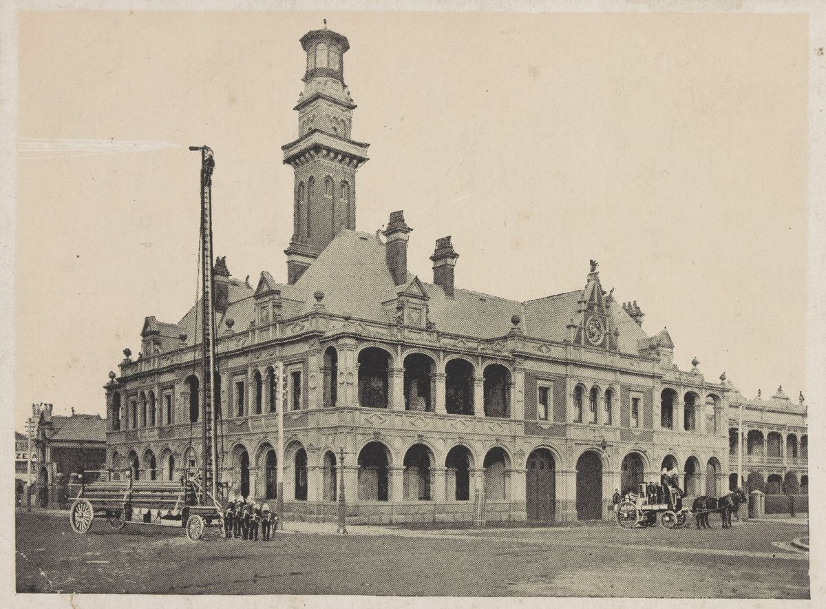 Central Fire Station, Melbourne (c. 1904)