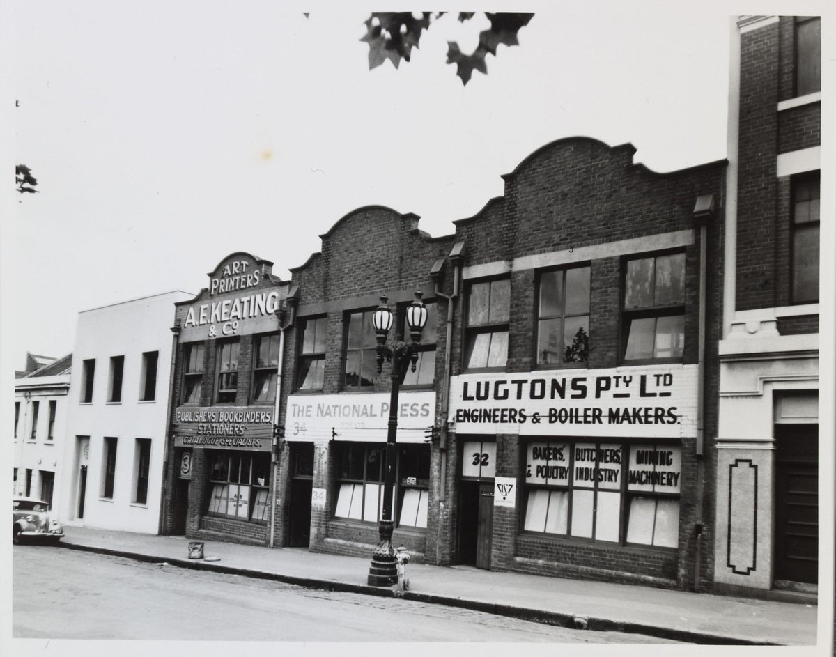 Lonsdale Street - north side, 32-40 Lonsdale Street, Melbourne City (1950)